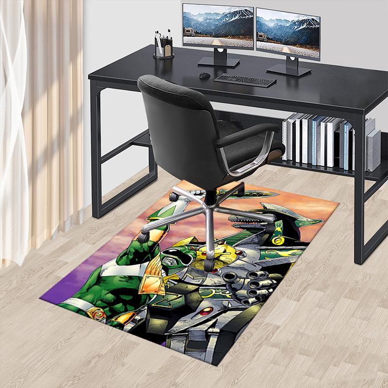1pc Power Rangers Green Ranger Anime Cartoon Design Office Chair Mat Non-Slip Carpet Suitable for Home Decor Living Room Bedroom Game Room Gift All Se 60cm by 90cm
1pc Power Rangers Green Ranger Anime Cartoon Design Office Chair Mat Non-Slip Carpet Suitable for Home Decor Living Room Bedroom Game Room Gift All Se 60cm by 90cm