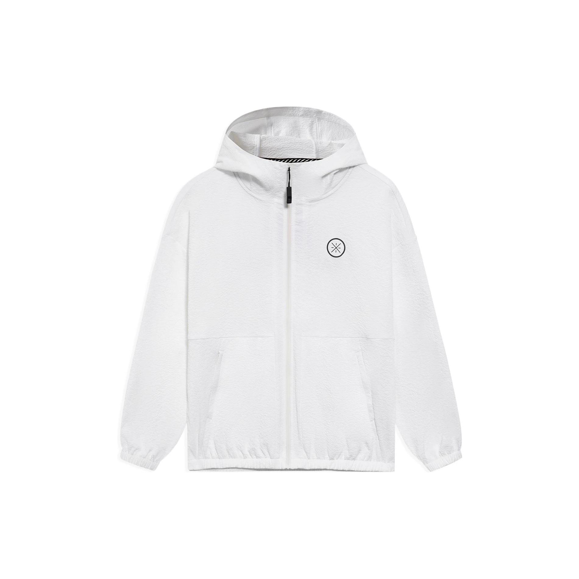 Li Ning Wade Series Solid Color Letter Logo Loose Sports Hooded Windbreaker Jacket Men Jacket White AFDS427-3 XL
Li Ning Wade Series Solid Color Letter Logo Loose Sports Hooded Windbreaker Jacket Men Jacket White AFDS427-3 XL
