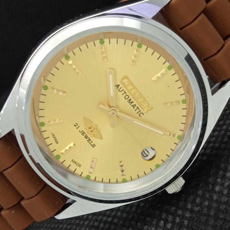 REFURBISHED VINTAGE CITIZEN AUTOMATIC 8200 JAPAN MENS DATE WATCH 608f-a316102-9 SKU608f-a316102
REFURBISHED VINTAGE CITIZEN AUTOMATIC 8200 JAPAN MENS DATE WATCH 608f-a316102-9 SKU608f-a316102
