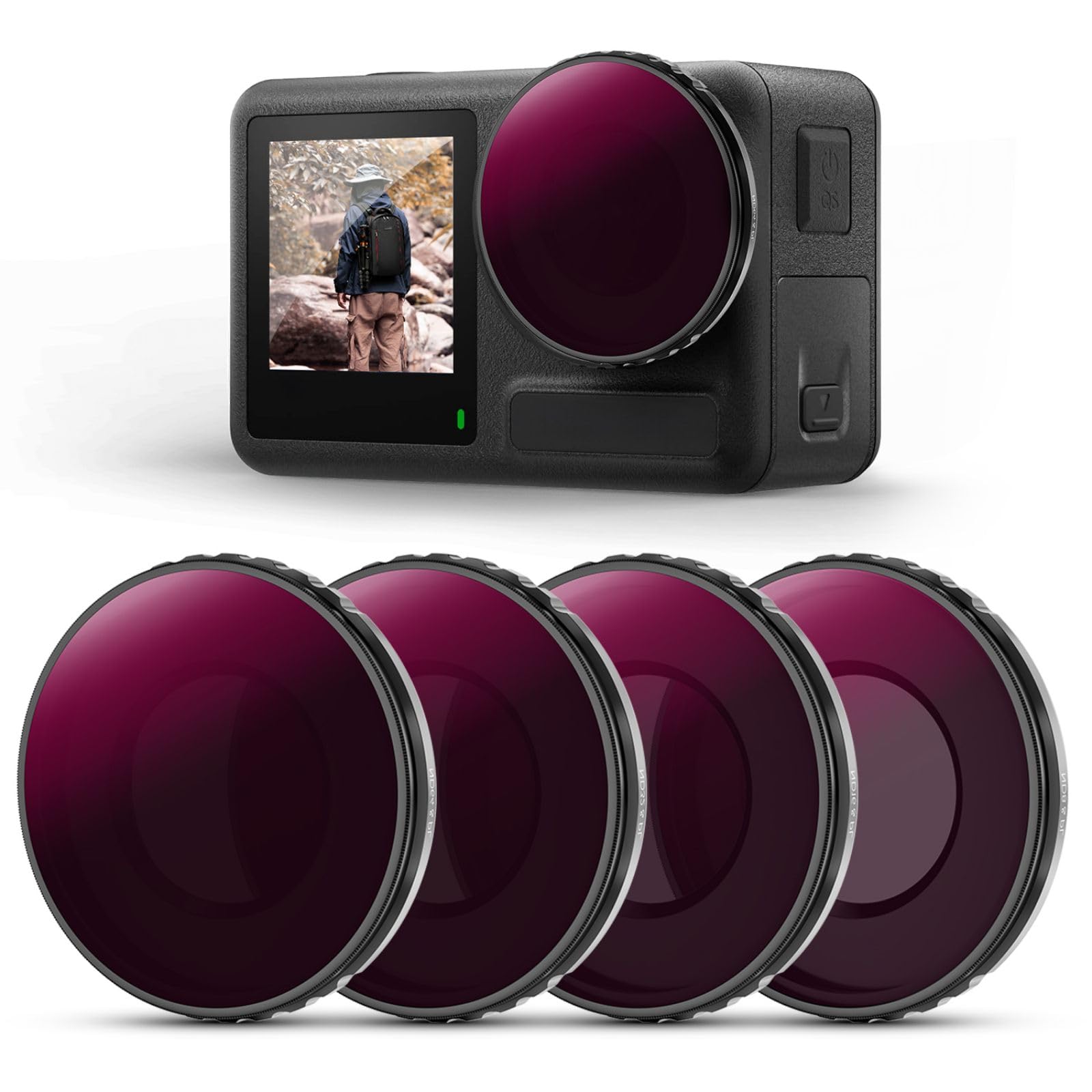 Concept Filter Kit for DJI Osmo Action 5Pro Action4 Dual Function Light Attenuation Adjustment Reflection Removal AGC Optical Glass 28 Layer Nano
Concept Filter Kit for DJI Osmo Action 5Pro Action4 Dual Function Light Attenuation Adjustment Reflection Removal AGC Optical Glass 28 Layer Nano