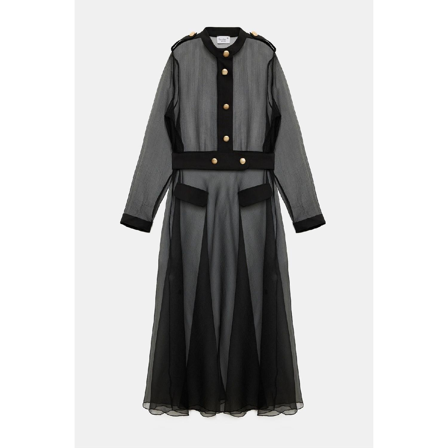 Платье из органзы с эпаолетом 36 бездна
Платье из органзы с эпаолетом 36 бездна