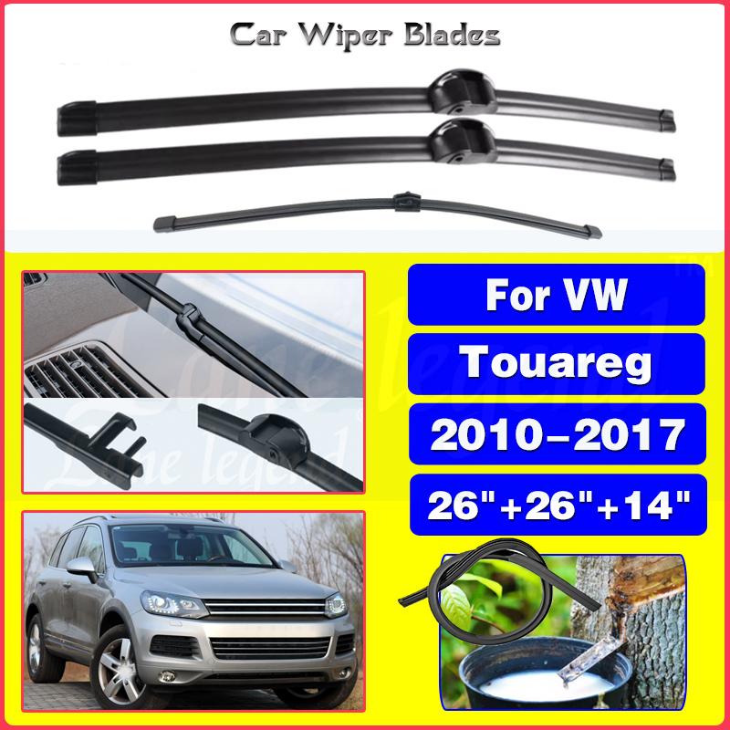 Wiper Front & Rear Wiper Blades Set For VW Touareg 2010-2017 2011 2012 2013 2014 Windshield Windscreen Front Window 26 +26 +14 Front Rear 3pcs
Wiper Front & Rear Wiper Blades Set For VW Touareg 2010-2017 2011 2012 2013 2014 Windshield Windscreen Front Window 26 +26 +14 Front Rear 3pcs