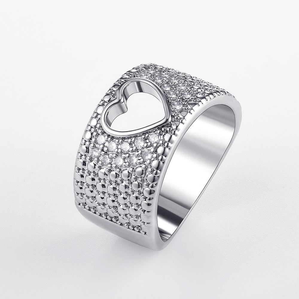 Autumn Exquisite Heart Zircon Copper Ladies Ring Fashion Accessory US-8 платиновый
Autumn Exquisite Heart Zircon Copper Ladies Ring Fashion Accessory US-8 платиновый