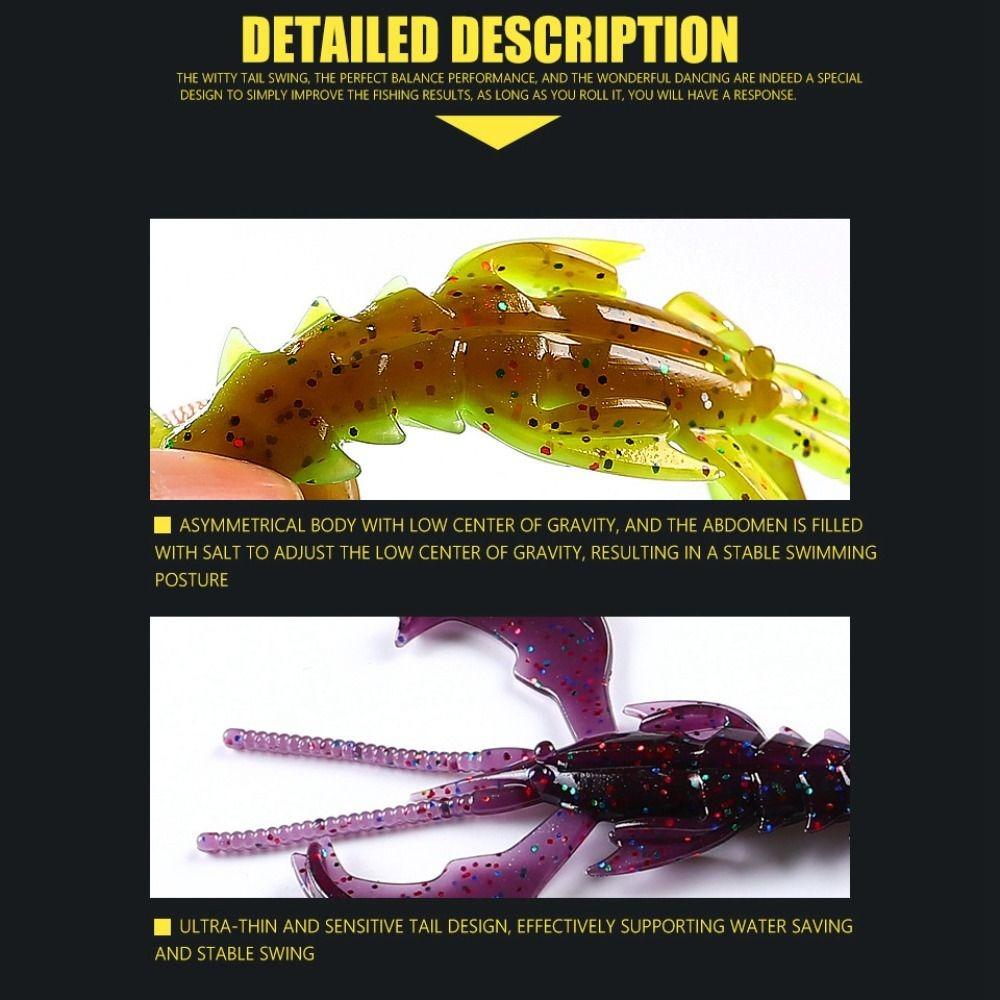 10pcs/20pcs 65mm/40mm Crazy Lures Plastic Fishing Lures Portable Luya Bait Fishing 
10pcs/20pcs 65mm/40mm Crazy Lures Plastic Fishing Lures Portable Luya Bait Fishing