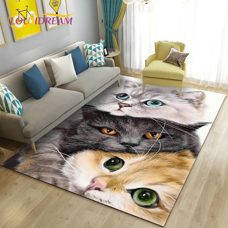 3D Cartoon Cute Cat Area Rug,Carpet Rug for Living Room Bedroom Sofa Doormat Kitchen Decoration,Kid Play Game Non-slip Floor Mat 40x60cm
3D Cartoon Cute Cat Area Rug,Carpet Rug for Living Room Bedroom Sofa Doormat Kitchen Decoration,Kid Play Game Non-slip Floor Mat 40x60cm