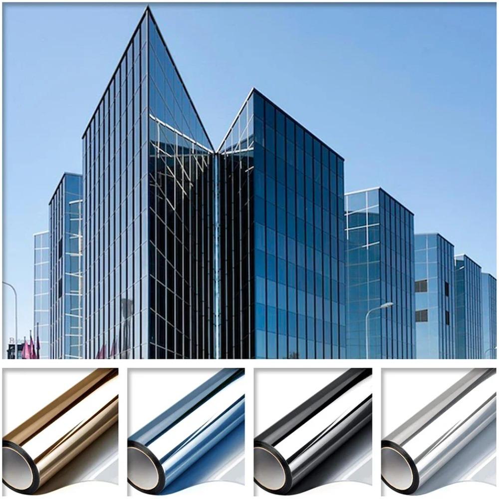 AFDB Window Film One Way Daytime Privacy Self Adhesive Sun Blocking Anti UV Reflective Window Tint for Home Office Silver 40x100 cm
AFDB Window Film One Way Daytime Privacy Self Adhesive Sun Blocking Anti UV Reflective Window Tint for Home Office Silver 40x100 cm