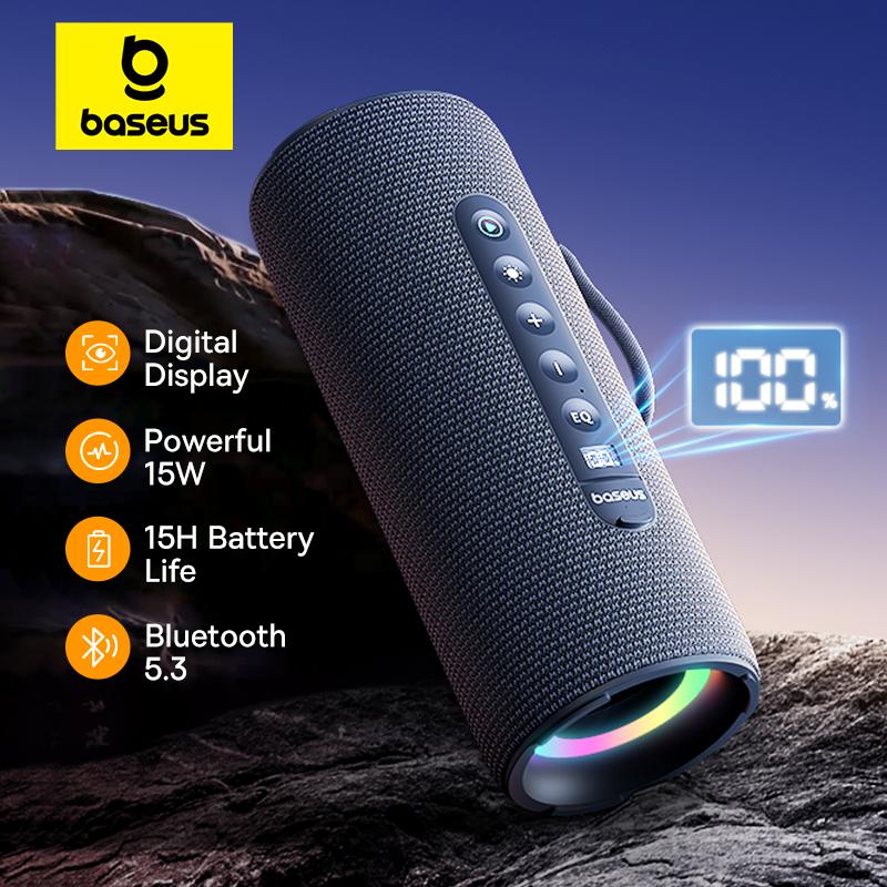 Портативная беспроводная колонка Baseus AeQur 30 Air Bluetooth 5.3 TWS-сопряжение Цифровой дисплей 15 часов воспроизведения аудио Кемпинговая звуковая колонка IPX5 серый
Портативная беспроводная колонка Baseus AeQur 30 Air Bluetooth 5.3 TWS-сопряжение Цифровой дисплей 15 часов воспроизведения аудио Кемпинговая звуковая колонка IPX5 серый