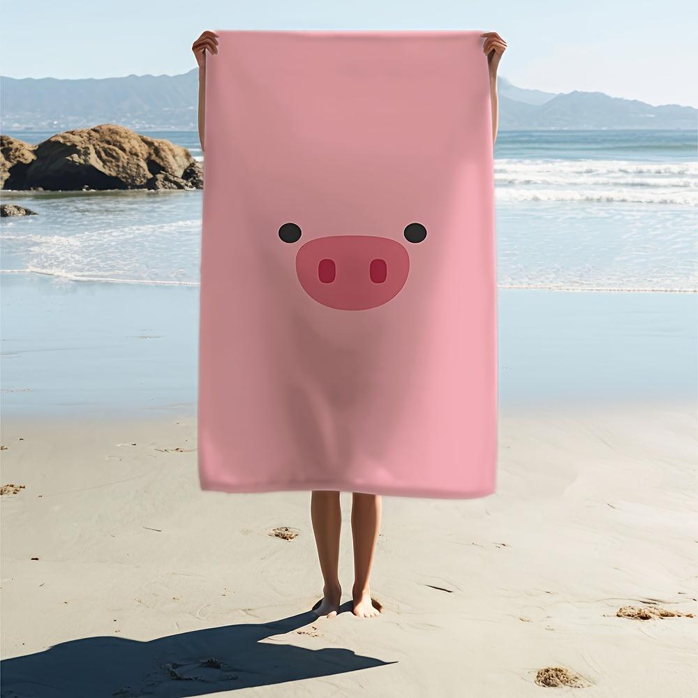 YWJHUI Cute Pink Pig Cartoon Beach Towel Oversized Lightweight Quick Dry Absorbent Unisex for Swim Bath Camping W40*H60(CM)
YWJHUI Cute Pink Pig Cartoon Beach Towel Oversized Lightweight Quick Dry Absorbent Unisex for Swim Bath Camping W40*H60(CM)