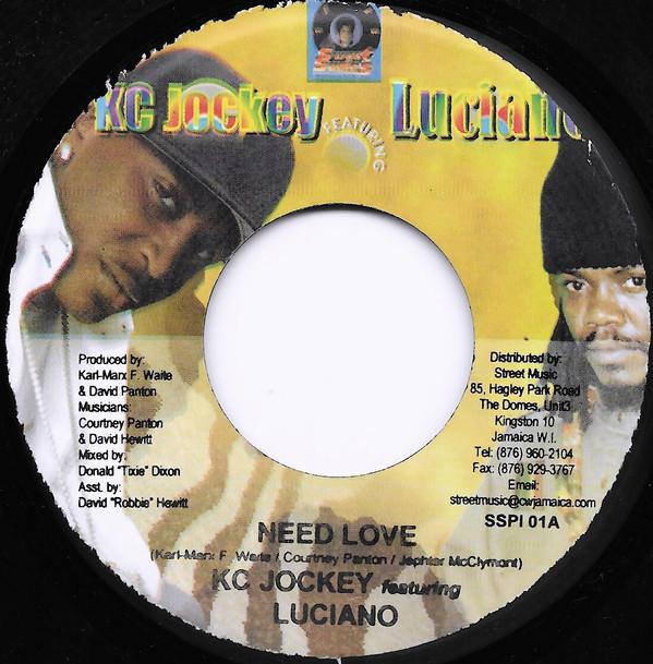 7inch Record K.C. JOCKEY, LUCIANO / TONY REBEL - Need Love / Trod On SSPI01 Sweet Sadies Pr 2006 Jamaica Reggae, Ska & Dub Used
7inch Record K.C. JOCKEY, LUCIANO / TONY REBEL - Need Love / Trod On SSPI01 Sweet Sadies Pr 2006 Jamaica Reggae, Ska & Dub Used
