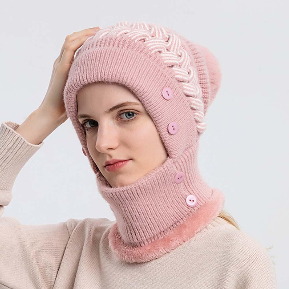 Soft Hooded Thermal Cap Woolen Cold Proof Scarf Balaclava Hat Scarf And Hat Set Winter сірий
Soft Hooded Thermal Cap Woolen Cold Proof Scarf Balaclava Hat Scarf And Hat Set Winter сірий