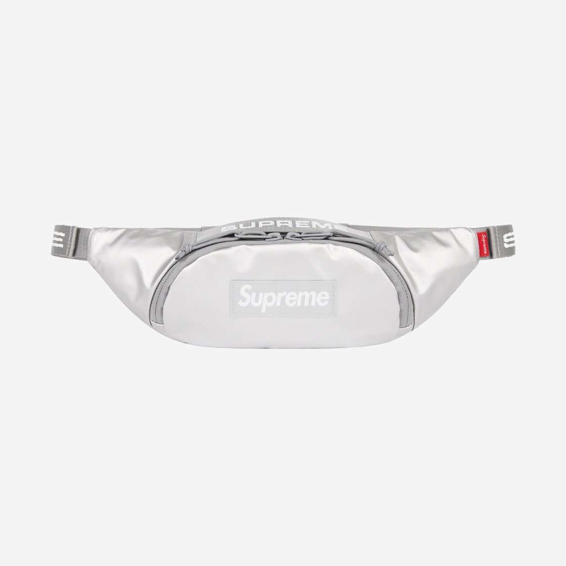 Supreme Small Waist Bag Silver 22FW -