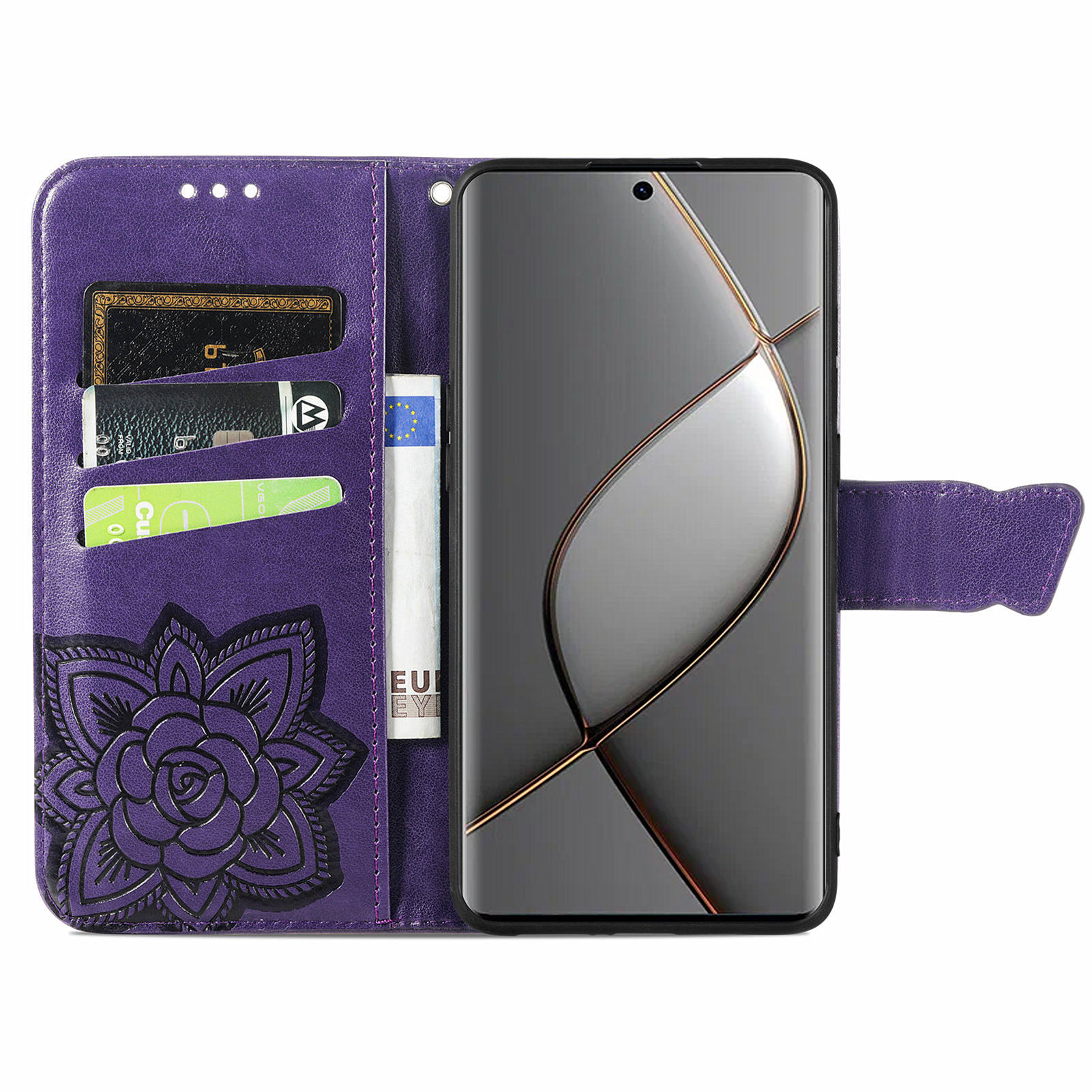 For TECNO Spark 20 Pro+ Case Butterfly PU Leather Wallet Flip Protective Phone Cover with Wrist Strap Dark Purple
For TECNO Spark 20 Pro+ Case Butterfly PU Leather Wallet Flip Protective Phone Cover with Wrist Strap Dark Purple