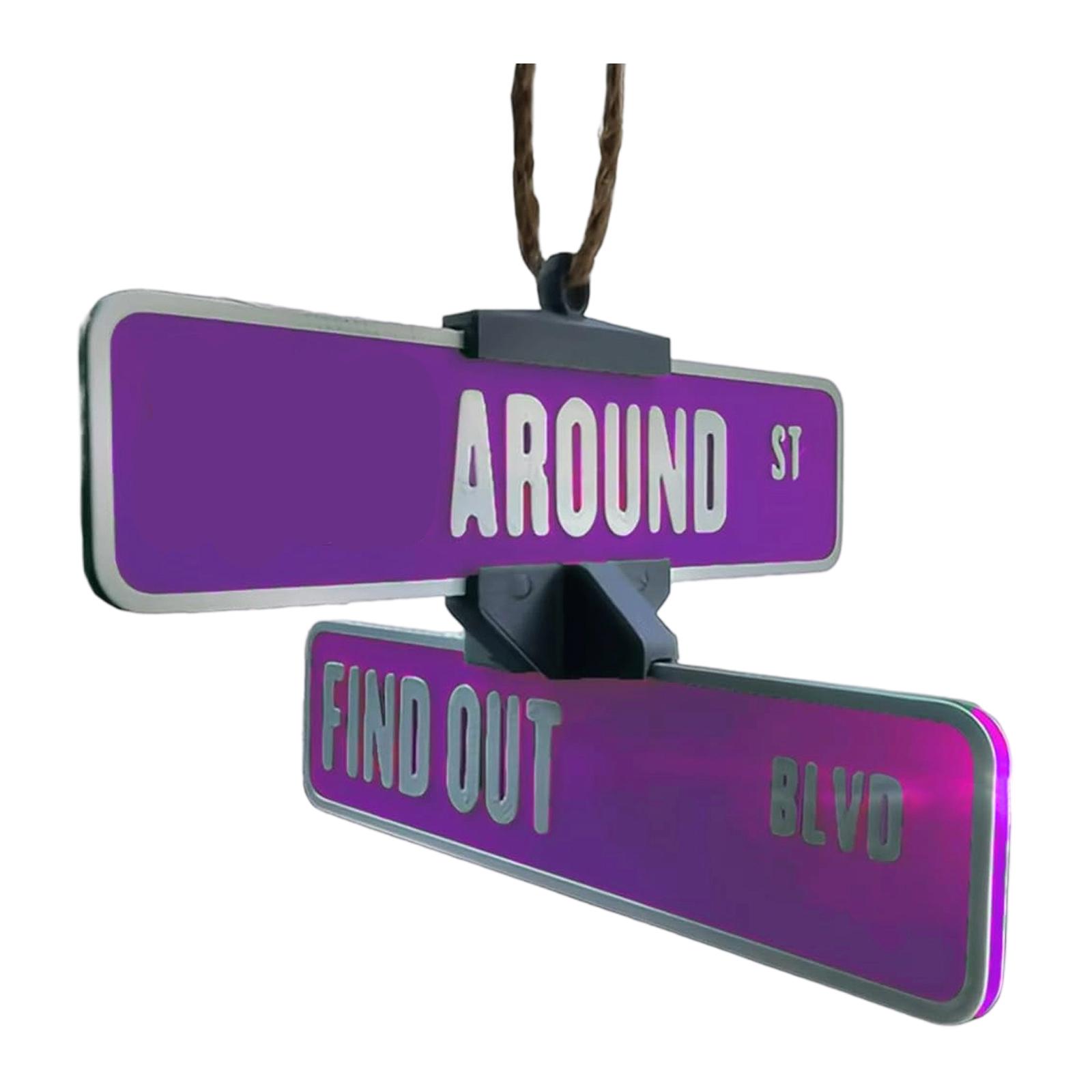 3D Outdoor Road Sign Car Decoration Pendant Toy фиолетовый
3D Outdoor Road Sign Car Decoration Pendant Toy фиолетовый