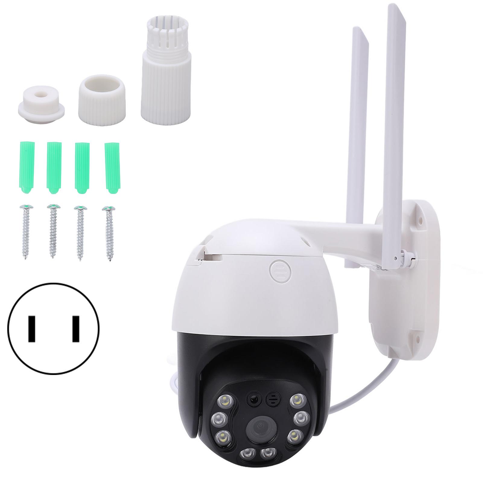 WiFi HD PTZ Camera 3MP 2 Way Radio Motion Detection Night Viewing IP66 Waterproof 100240VUS Plug
WiFi HD PTZ Camera 3MP 2 Way Radio Motion Detection Night Viewing IP66 Waterproof 100240VUS Plug