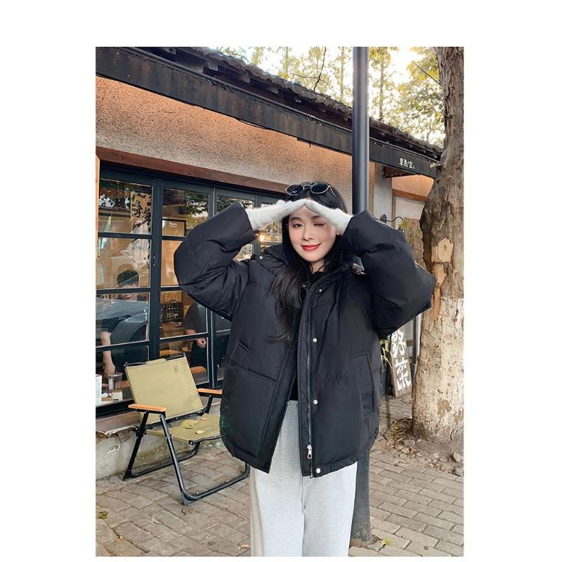 Пуховик женский короткий новый корейская версия свободный утолщенный пуховик L чёрный
Пуховик женский короткий новый корейская версия свободный утолщенный пуховик L чёрный