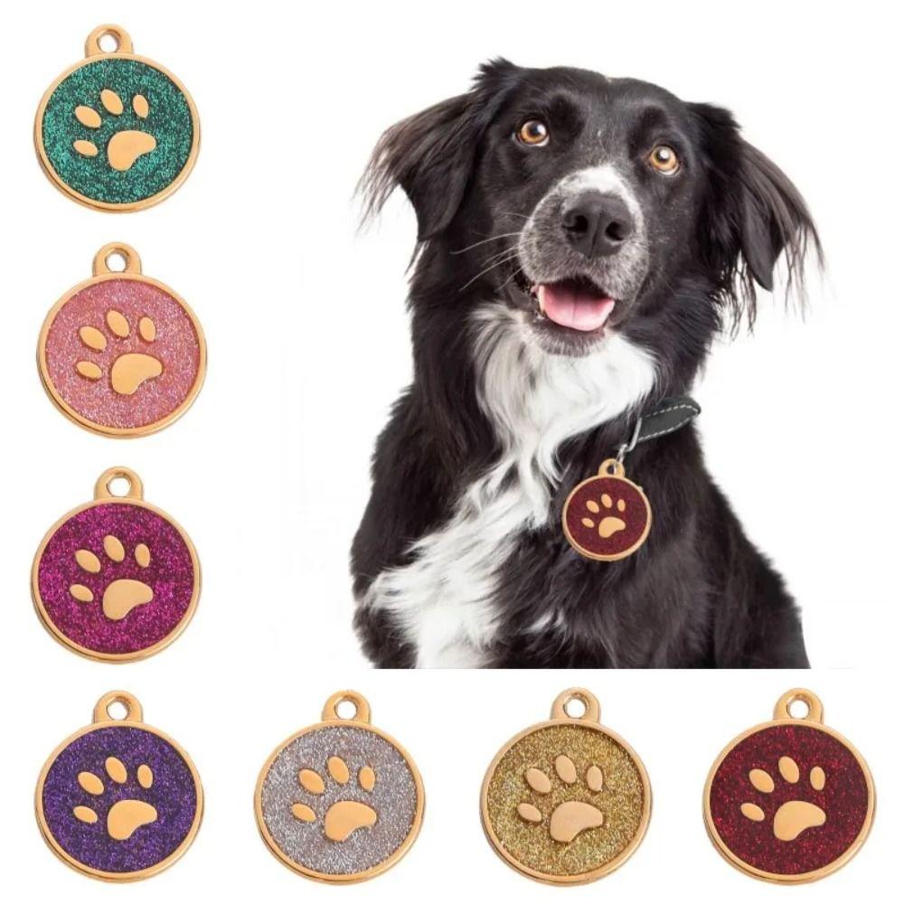 Pet Paw Pet Dog Tags Anti-Lost Cat Tags Chihuahua Collar Accessories Pet Glitter Pendant Puppy
Pet Paw Pet Dog Tags Anti-Lost Cat Tags Chihuahua Collar Accessories Pet Glitter Pendant Puppy