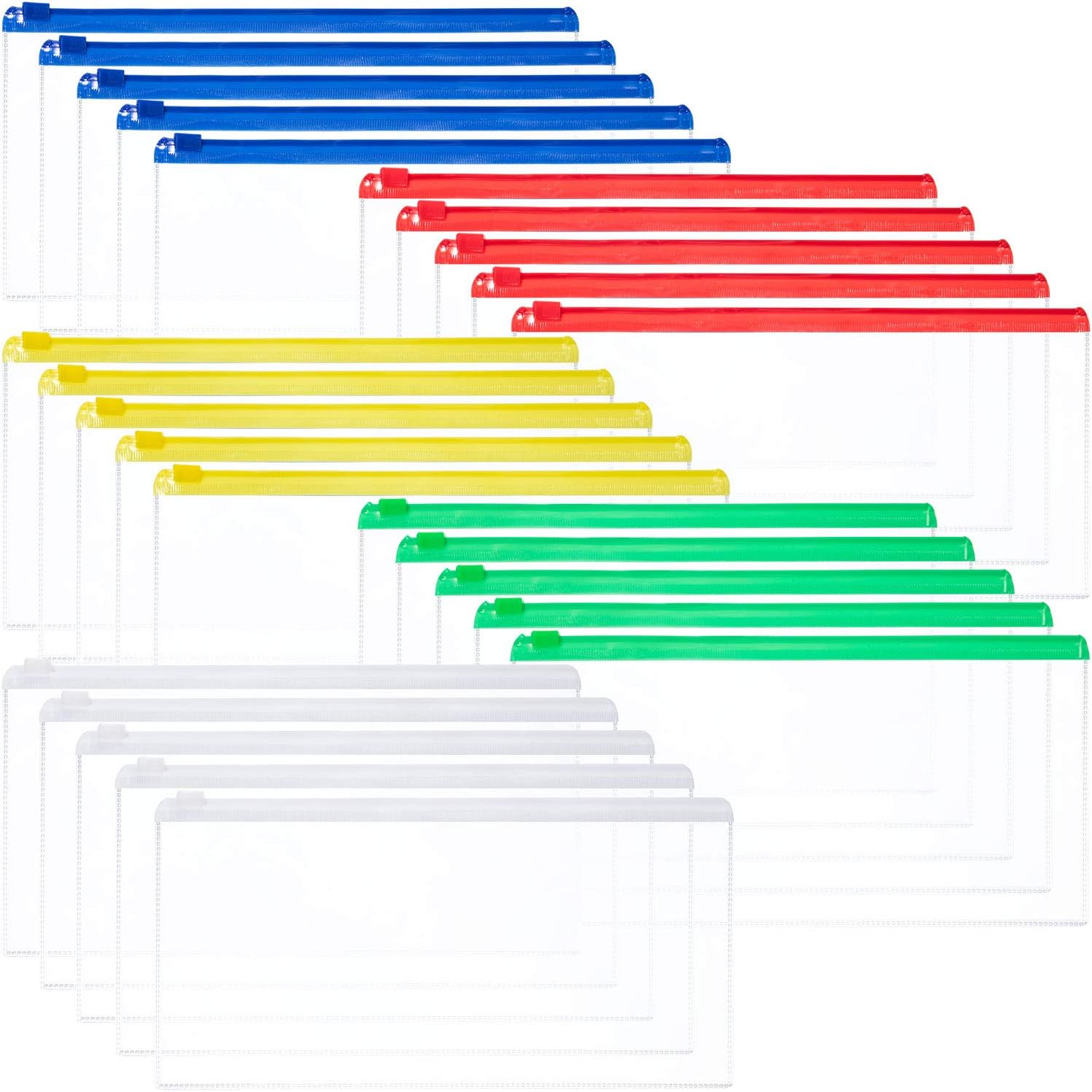 50Pcs Transparent Zip Envelope Plastic Envelopes Pocket Pencil Case Reusable File Bill Document Bag Matching A6 Sheets for Schoo
50Pcs Transparent Zip Envelope Plastic Envelopes Pocket Pencil Case Reusable File Bill Document Bag Matching A6 Sheets for Schoo