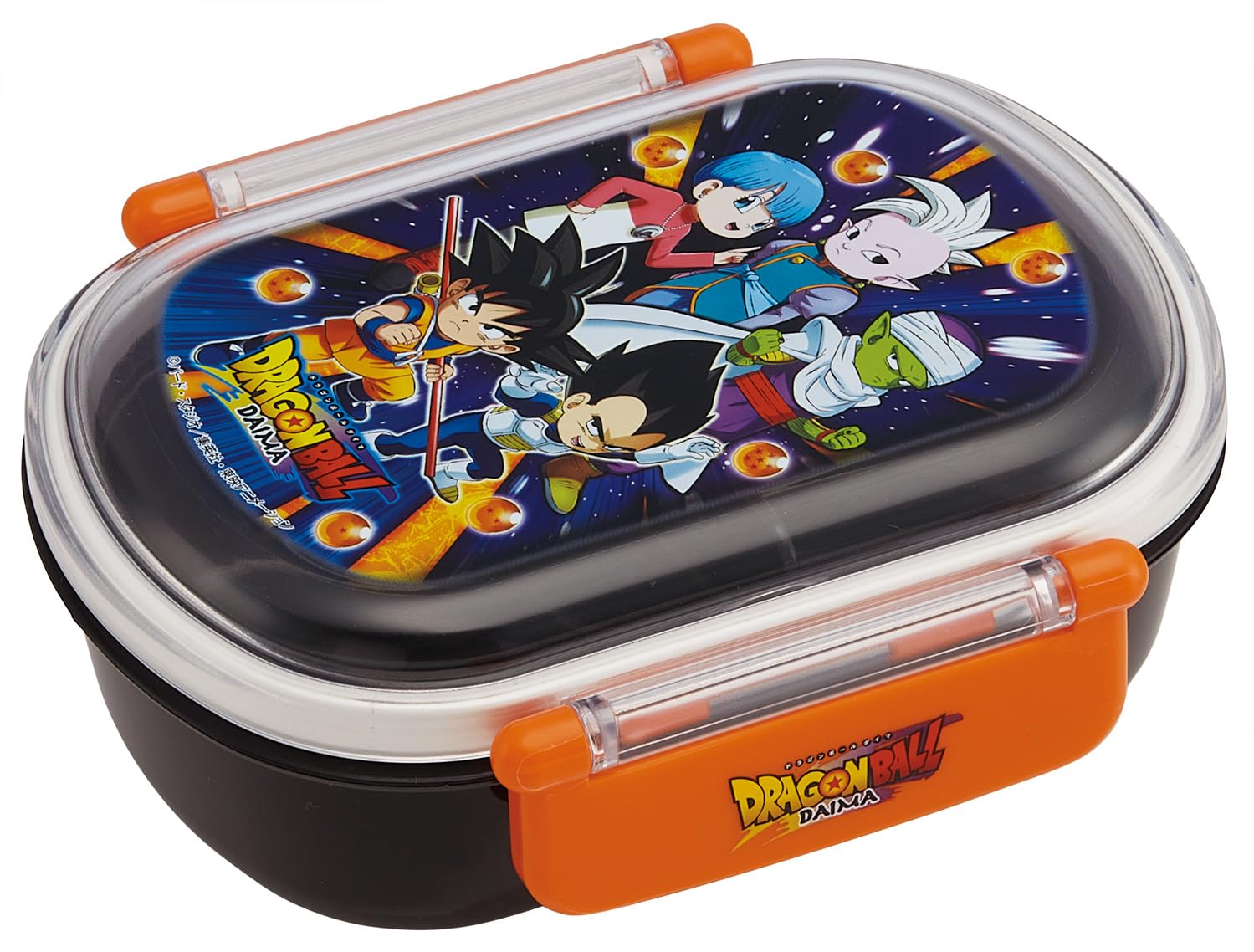 Skater Children s Bento Box, 360ml Capacity, with a Fluffy Lid, Made in Japan, Single Tier, Dishwasher and Microwave Safe, Dragon Ball Daima Design,
Skater Children s Bento Box, 360ml Capacity, with a Fluffy Lid, Made in Japan, Single Tier, Dishwasher and Microwave Safe, Dragon Ball Daima Design,