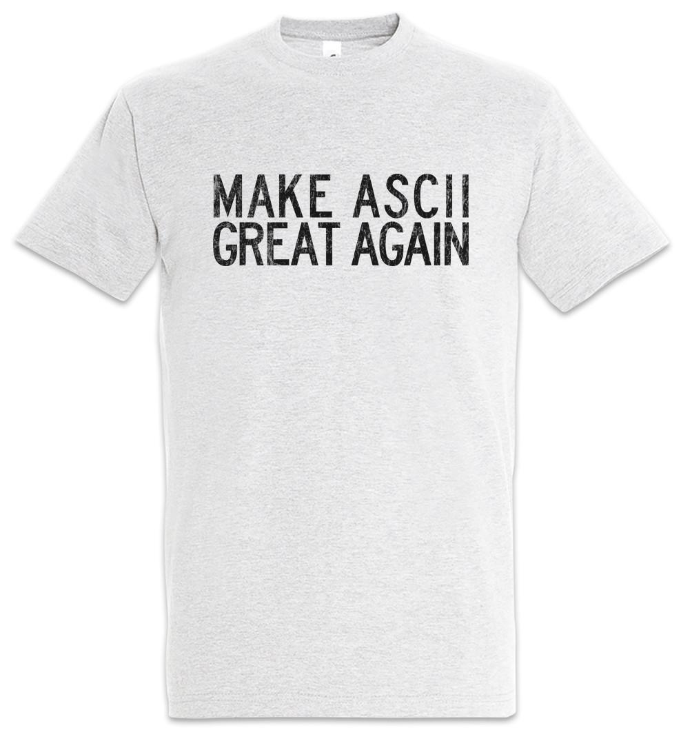 Make ASCII Great Again T-Shirt Mens Womens Tees Top CSS Html Binary Code Computer Science Fun Nerd XL
Make ASCII Great Again T-Shirt Mens Womens Tees Top CSS Html Binary Code Computer Science Fun Nerd XL