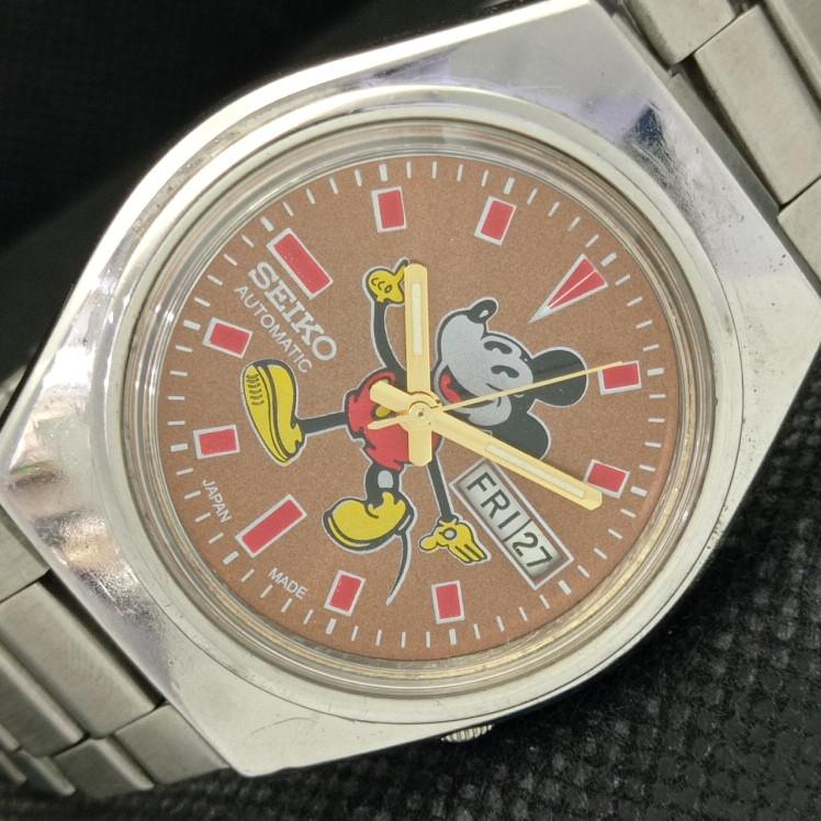 USED VINTAGE SEIKO CARTOON DIAL AUTO 6309A JAPAN MENS WATCH 608c-a315522-9 SKU608c-a315522
USED VINTAGE SEIKO CARTOON DIAL AUTO 6309A JAPAN MENS WATCH 608c-a315522-9 SKU608c-a315522