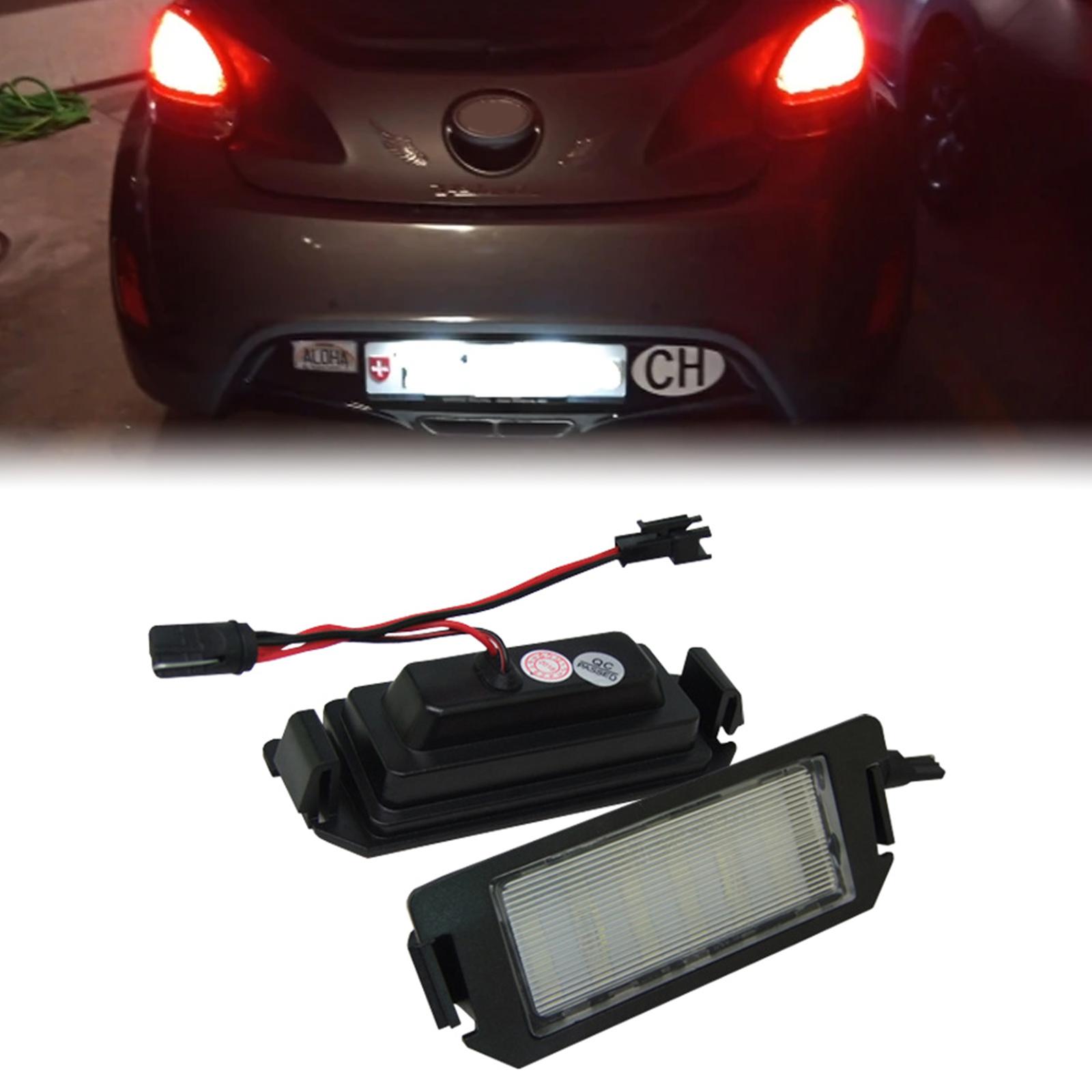 Vehicle License Plate Lamp Precise Designings License Plate Lights Waterproof Dustproof Number Plate Light fit for I20
Vehicle License Plate Lamp Precise Designings License Plate Lights Waterproof Dustproof Number Plate Light fit for I20