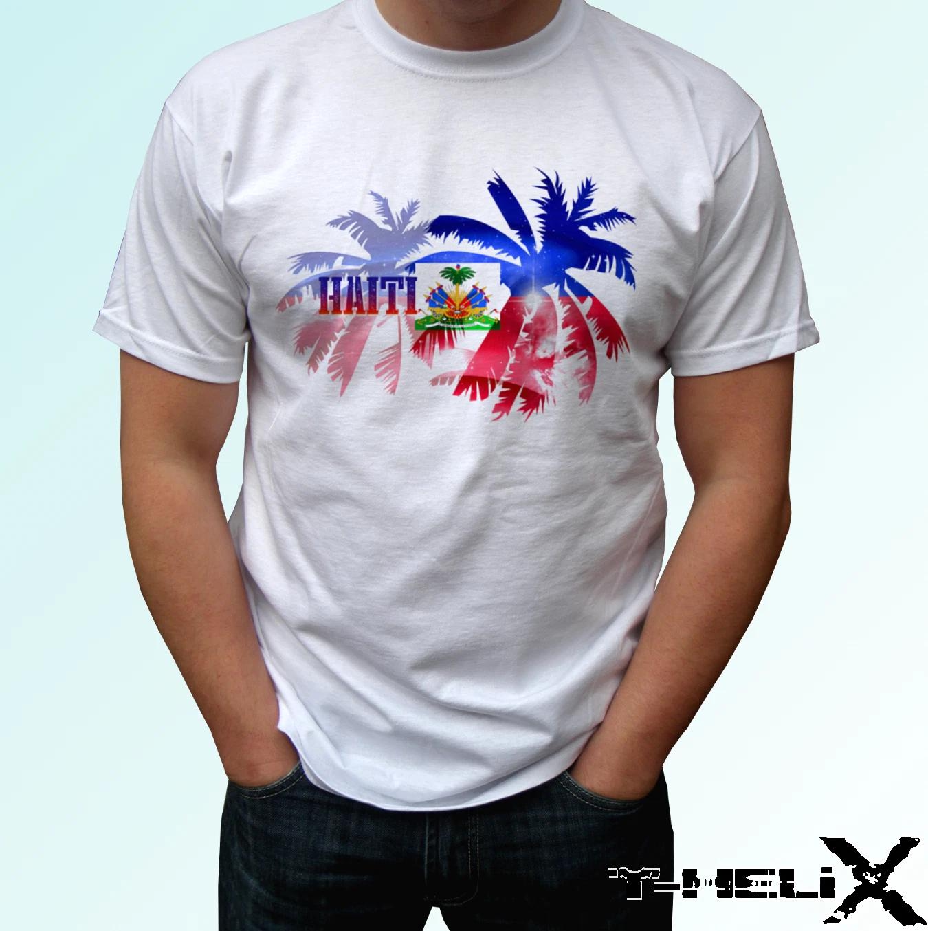 Haiti palm flag - white kids boys T-Shirt holiday top design s s kids baby sizes 150
Haiti palm flag - white kids boys T-Shirt holiday top design s s kids baby sizes 150