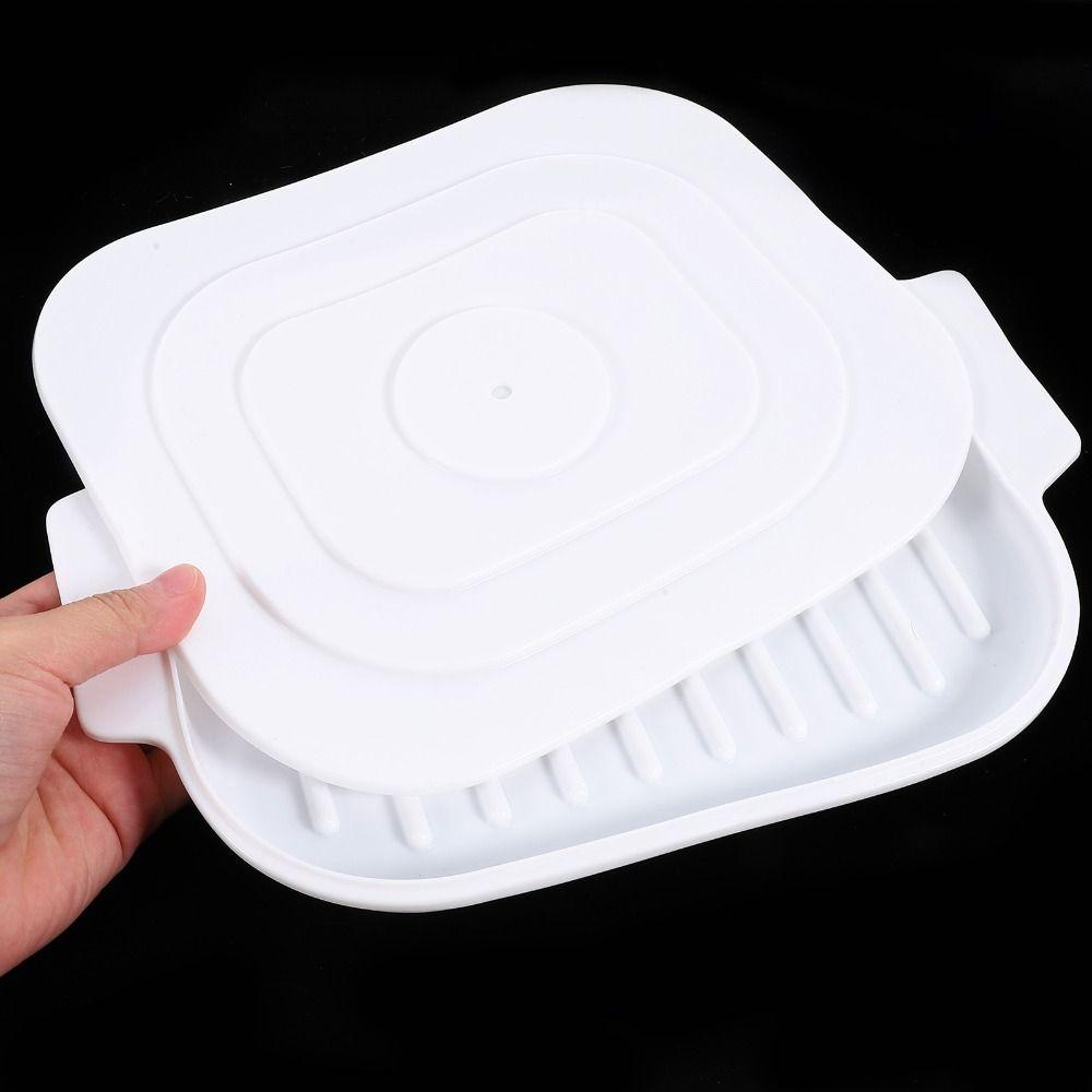 Square Bacon Pan Baking Tray Silicone Sushi Presentation Plate Cake Plate for Microwave Cooking
Square Bacon Pan Baking Tray Silicone Sushi Presentation Plate Cake Plate for Microwave Cooking