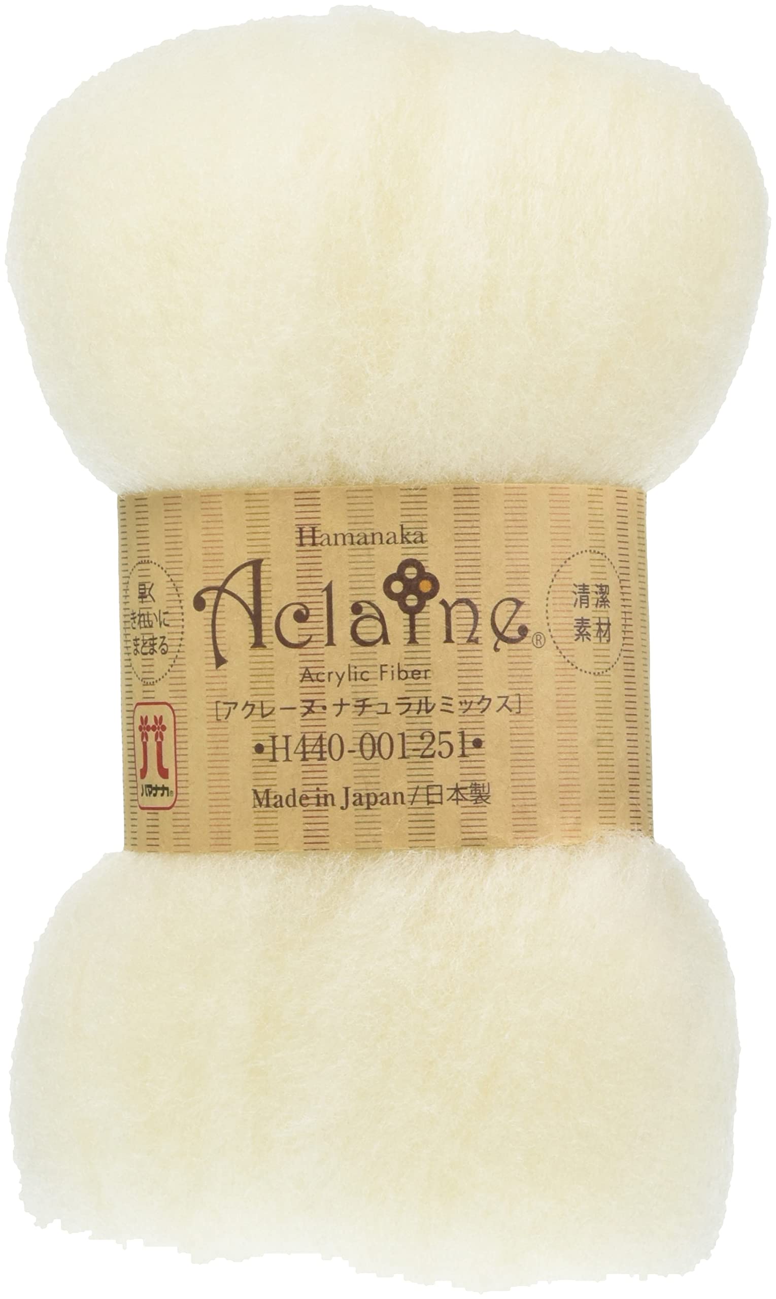 Hamanaka Acrylic Fiber Aclaine Natural Mix 15g Col.251 H440-001-251 вершковий
Hamanaka Acrylic Fiber Aclaine Natural Mix 15g Col.251 H440-001-251 вершковий