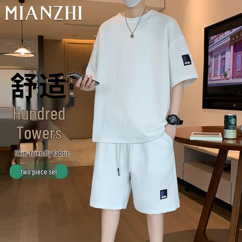 Men s Waffle Knit Summer Sportswear Set L
Men s Waffle Knit Summer Sportswear Set L