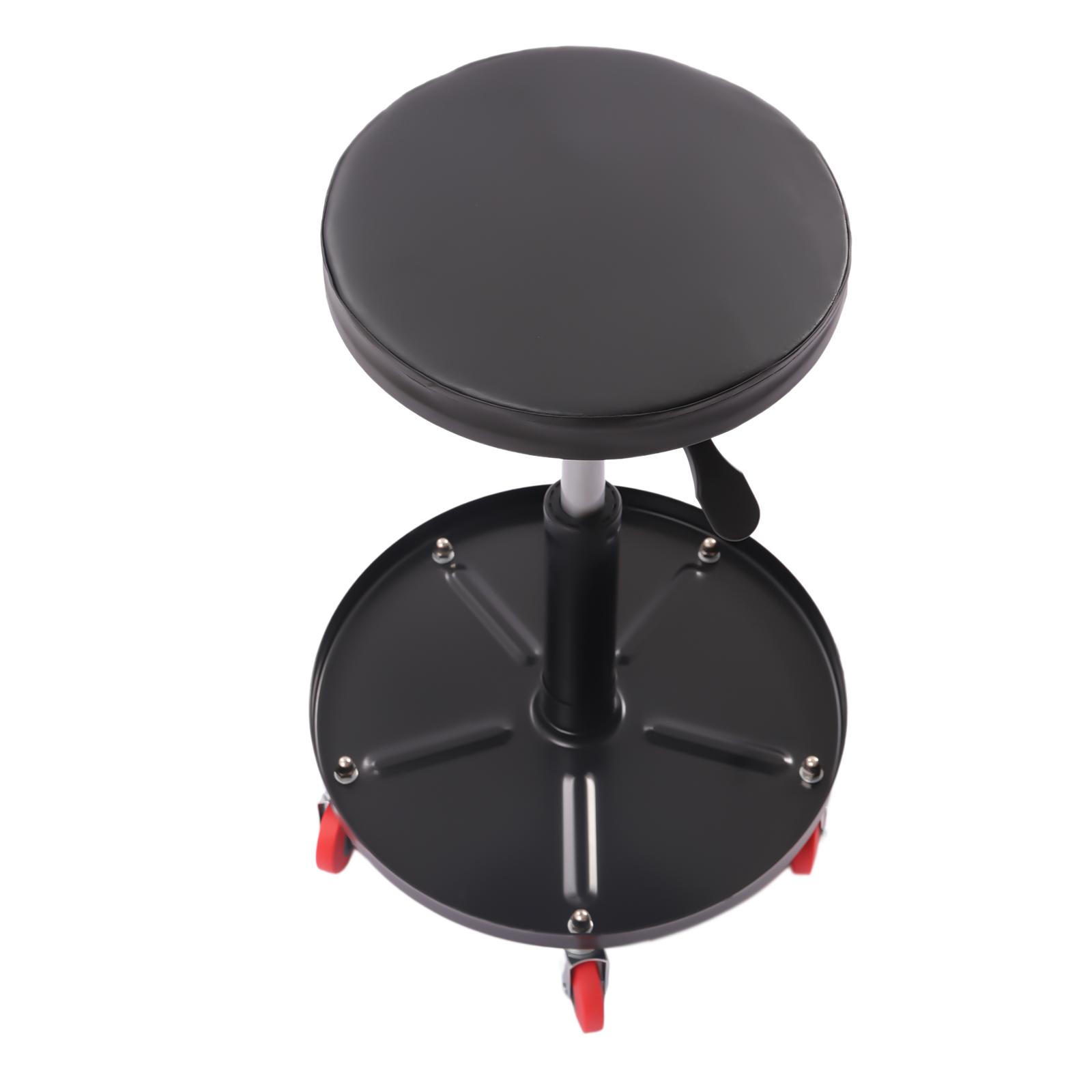 Heavy Duty Roller Seat, Pneumatic Mechanic Roller Seat, Adjustable Rolling Stool Chair Swivel with Tool Tray, Best Work Tool чорний
Heavy Duty Roller Seat, Pneumatic Mechanic Roller Seat, Adjustable Rolling Stool Chair Swivel with Tool Tray, Best Work Tool чорний