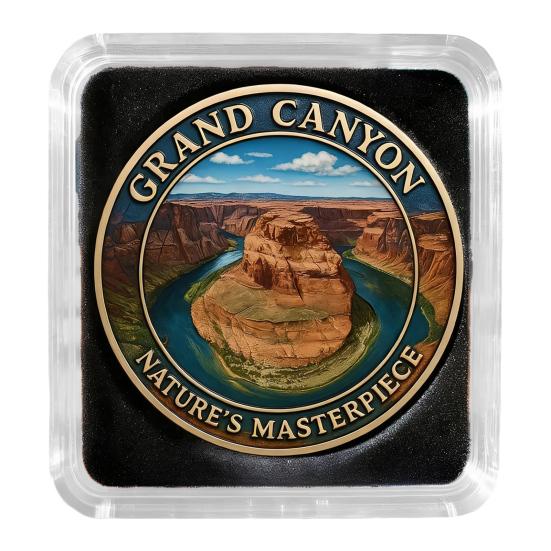 Limited Edition National Park Coins Alloy Freedom Exploration Artistic Coins Commemorative Meaningful Gift B
Limited Edition National Park Coins Alloy Freedom Exploration Artistic Coins Commemorative Meaningful Gift B