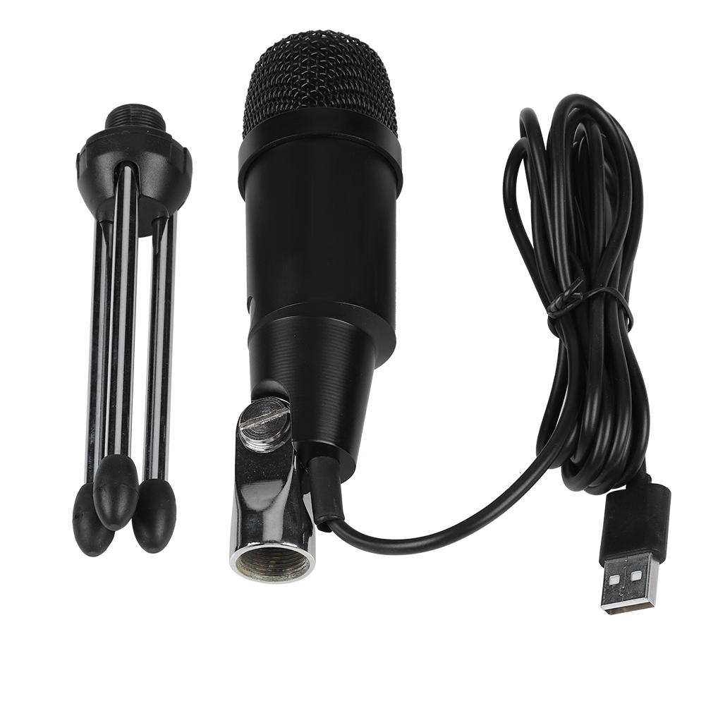 5V USB Condenser Microphone Online Voice Zinc Alloy Mic for LaptopCelsius Computer Black
5V USB Condenser Microphone Online Voice Zinc Alloy Mic for LaptopCelsius Computer Black