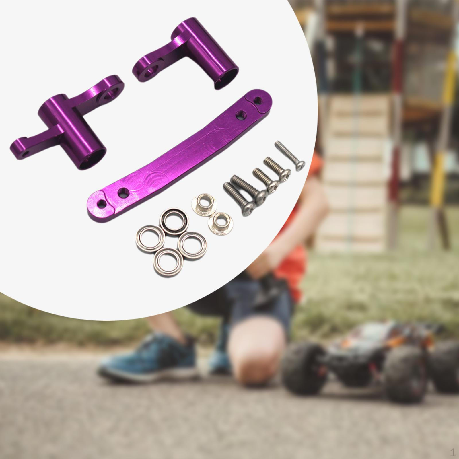 RC Buggy Car Metal Steering Assy 1/16 Upgrade Parts for 16106 16201 C8805 Q130 фіолетовий
RC Buggy Car Metal Steering Assy 1/16 Upgrade Parts for 16106 16201 C8805 Q130 фіолетовий