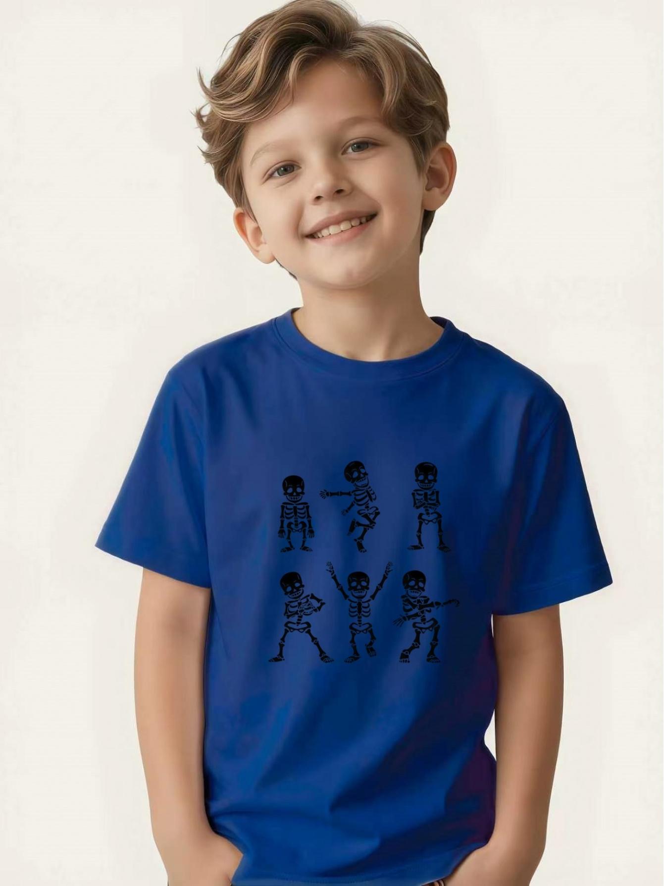 Funny children s T-shirt boys funny six brothers printed short-sleeved trendy and cool style 160
Funny children s T-shirt boys funny six brothers printed short-sleeved trendy and cool style 160
