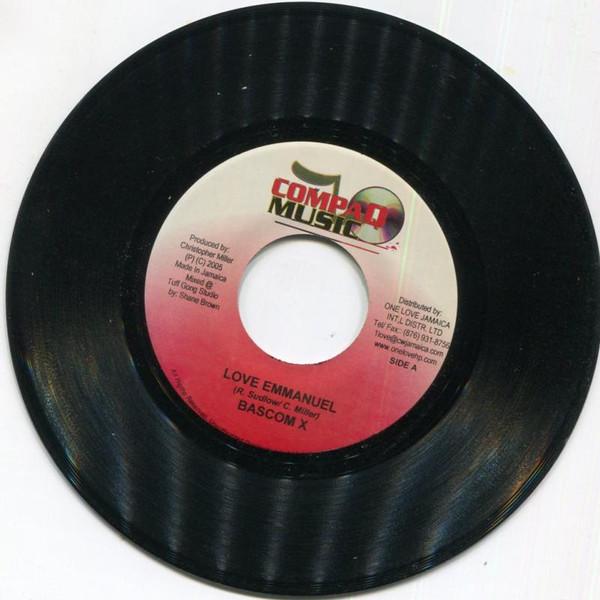 7inch Record BASCOM X - Love Emmanuel none Compaq Music 2005 Jamaica Reggae, Ska & Dub Used
7inch Record BASCOM X - Love Emmanuel none Compaq Music 2005 Jamaica Reggae, Ska & Dub Used