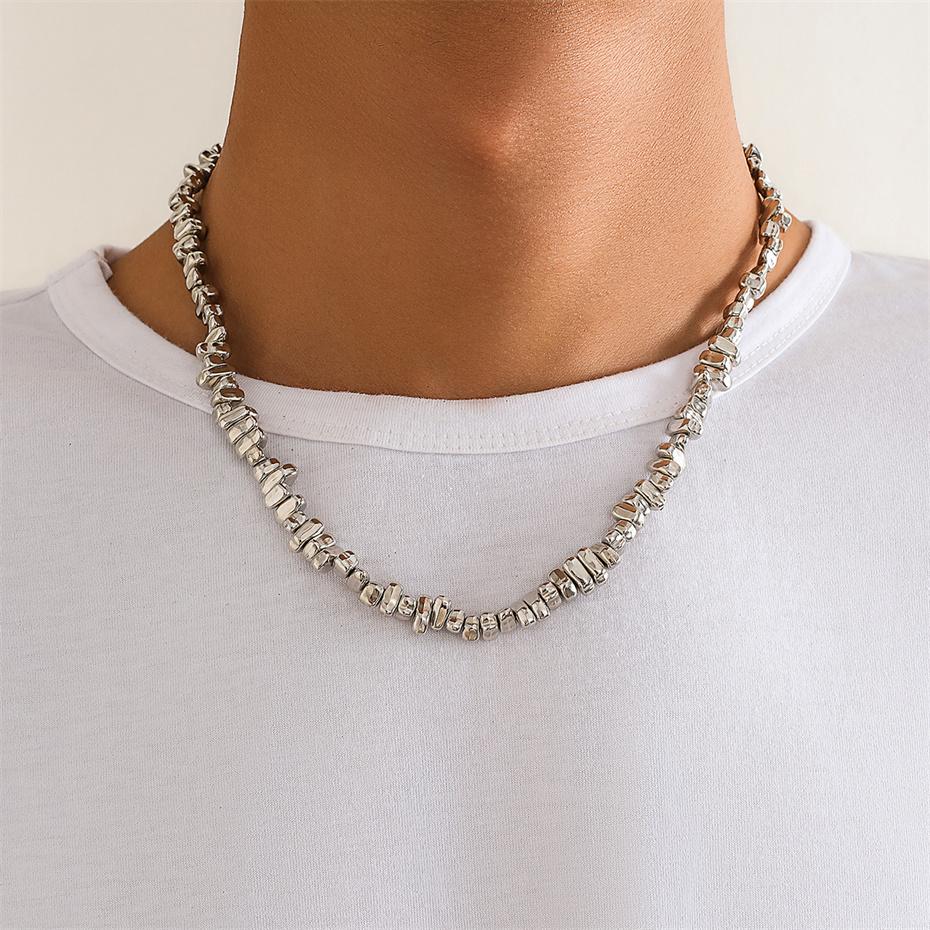 Ingemark Retro Silver Color Irregular CCB Bead Chain Necklace Unisex Vintage Adjustable Link Choker Grunge Jewelry Steampunk Men
Ingemark Retro Silver Color Irregular CCB Bead Chain Necklace Unisex Vintage Adjustable Link Choker Grunge Jewelry Steampunk Men