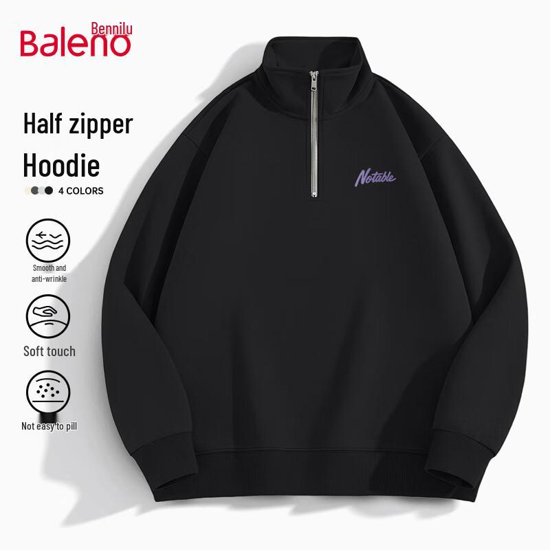 Baleno Men s Stand Collar Letter Print Loose Sweatshirt XL
Baleno Men s Stand Collar Letter Print Loose Sweatshirt XL