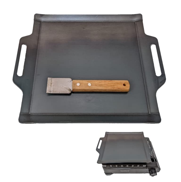 (64) Чугунная пластина Iwatani Tough Maru совместимая 280 мм x 325 мм (Плита в комплект не входит) (Толщина пластины 4,5 мм)
(64) Чугунная пластина Iwatani Tough Maru совместимая 280 мм x 325 мм (Плита в комплект не входит) (Толщина пластины 4,5 мм)