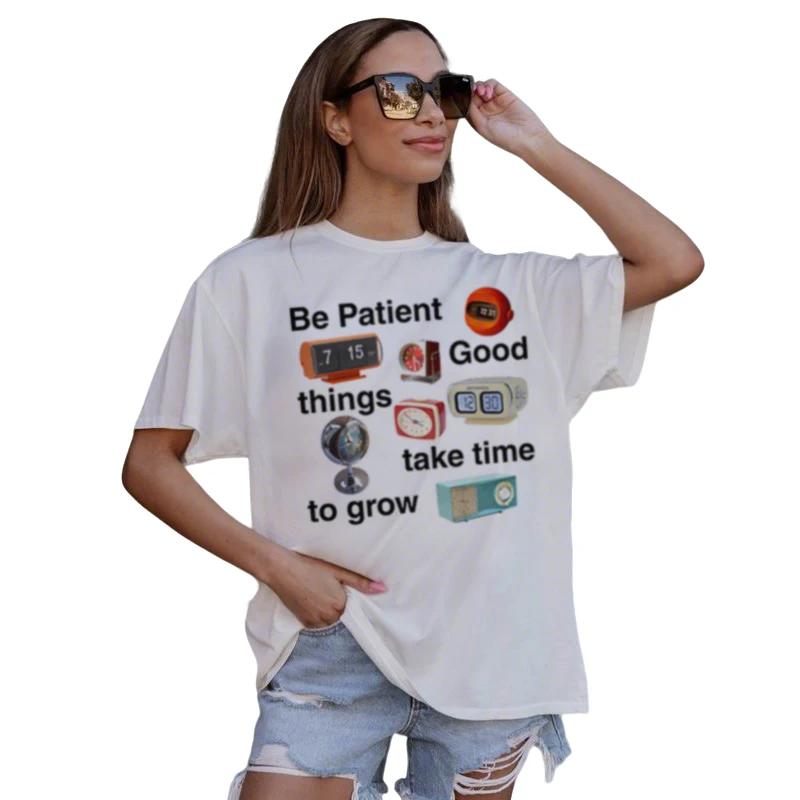 90s Retro Y2k Alarm Clock Print Womens T Shirt Positive Quotes Tee Shirt Oversized Streetwear Graphic Tees Unisex Summer Tops 4XL
90s Retro Y2k Alarm Clock Print Womens T Shirt Positive Quotes Tee Shirt Oversized Streetwear Graphic Tees Unisex Summer Tops 4XL