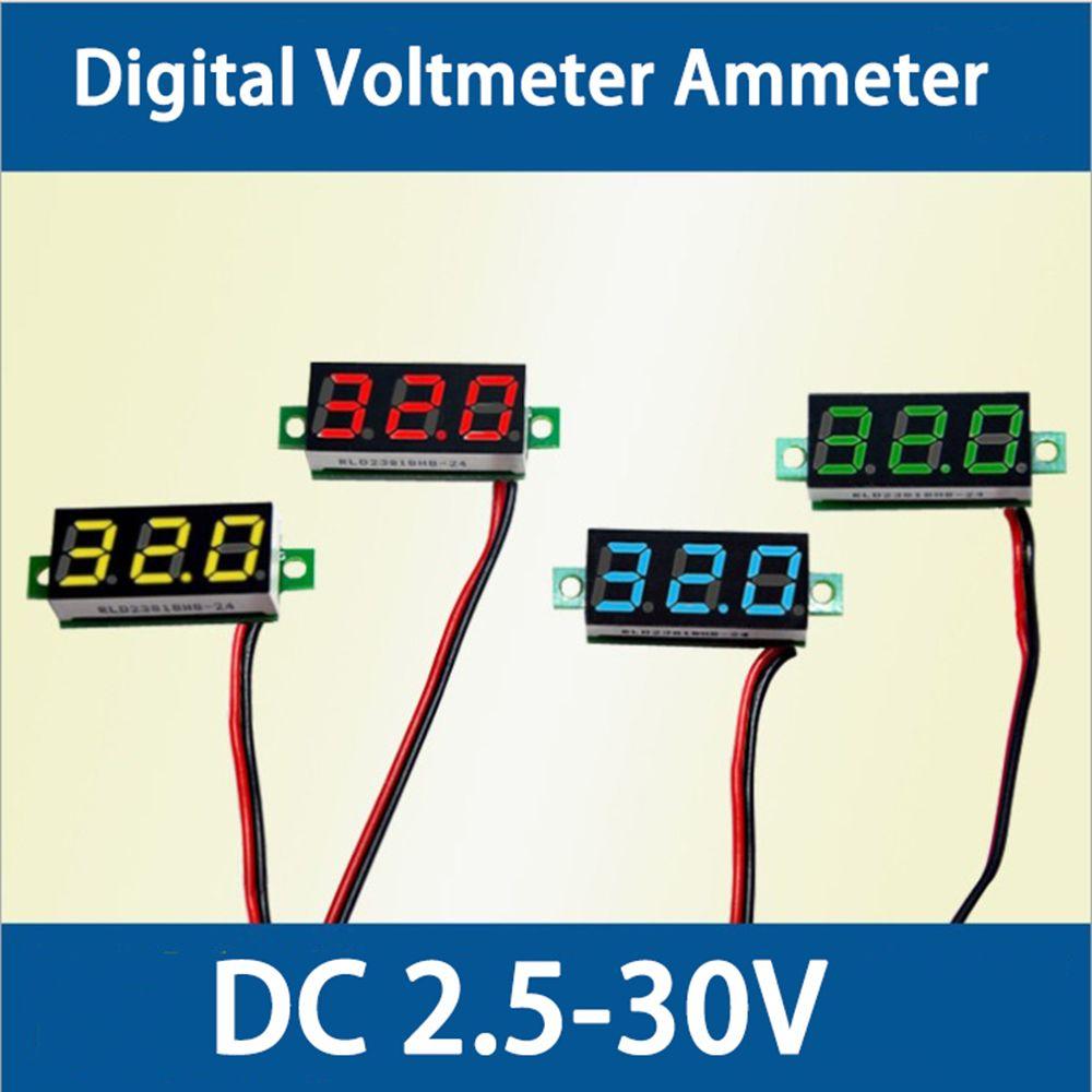 1Pc Detectors Mini 2 wires LED Display Panel Meter Voltameter 3-Digital Gauge Voltage Voltmeter червоний
1Pc Detectors Mini 2 wires LED Display Panel Meter Voltameter 3-Digital Gauge Voltage Voltmeter червоний