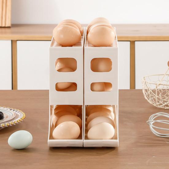 Ящик для хранения яиц YoushengFridge, четырехъярусный, автоматический, большой емкости, экономит место, органайзер на 30 яиц, держатель для боковой двери холодильника, держатель для яиц
Ящик для хранения яиц YoushengFridge, четырехъярусный, автоматический, большой емкости, экономит место, органайзер на 30 яиц, держатель для боковой двери холодильника, держатель для яиц