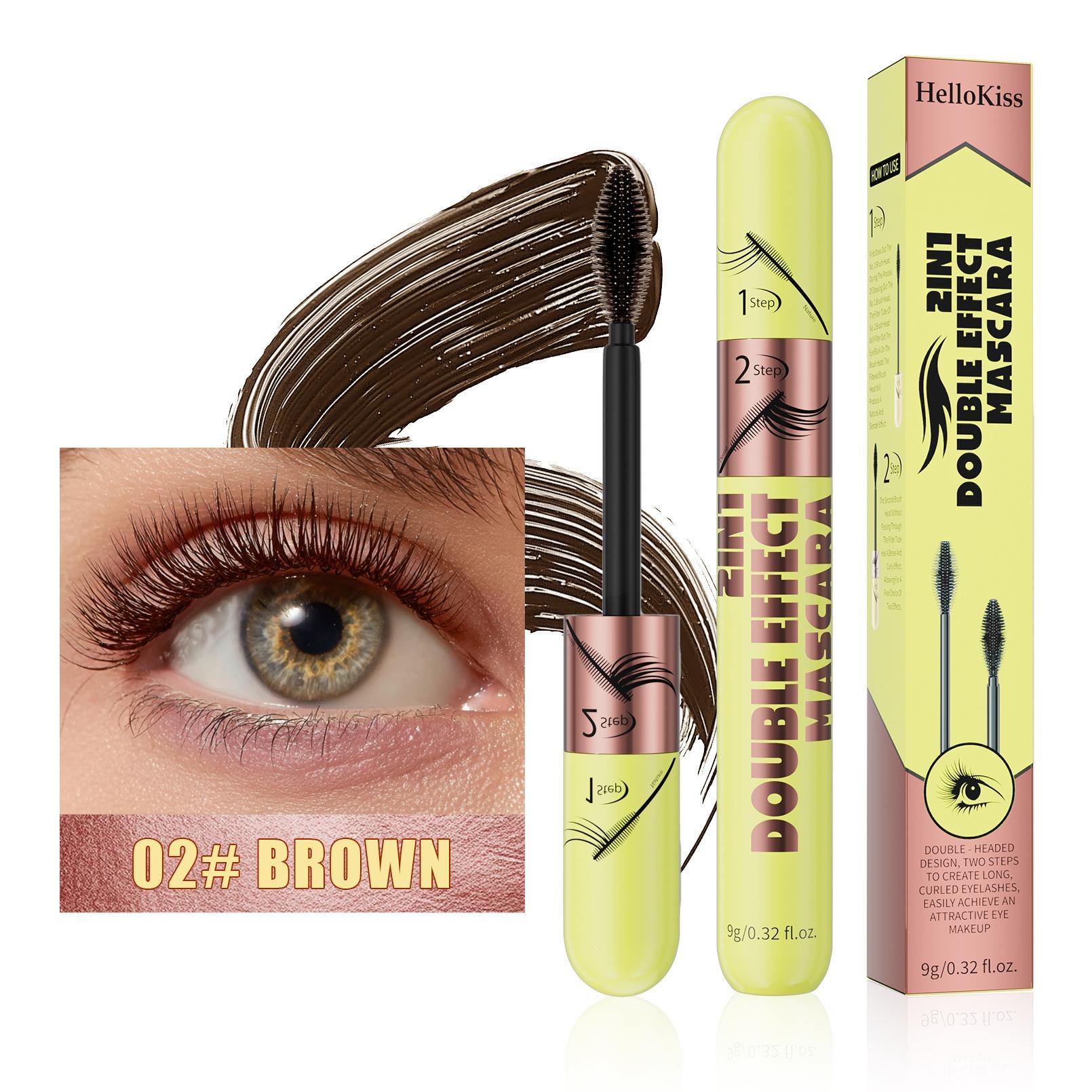 4D Waterproof Mascara Dual Effect Natural Lengthening Curling Volumizing Long Lasting Smudge Proof Eyelash Enhancer for Daily Makeup
4D Waterproof Mascara Dual Effect Natural Lengthening Curling Volumizing Long Lasting Smudge Proof Eyelash Enhancer for Daily Makeup