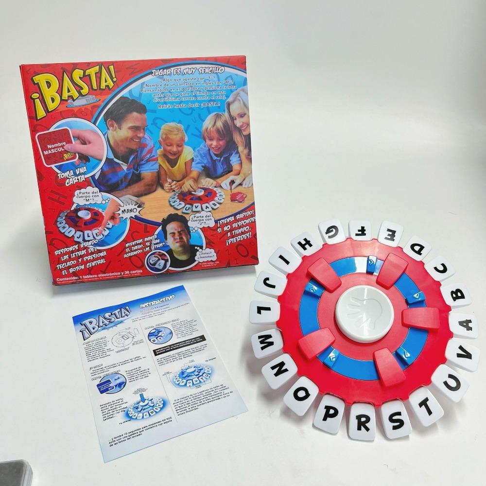 Новая испанская словесная игра. Быстрая семейная настольная игра. Быстрое мышление. Нажатие букв. Игры Tapple. Версия на испанском языке для вечеринки.
Новая испанская словесная игра. Быстрая семейная настольная игра. Быстрое мышление. Нажатие букв. Игры Tapple. Версия на испанском языке для вечеринки.