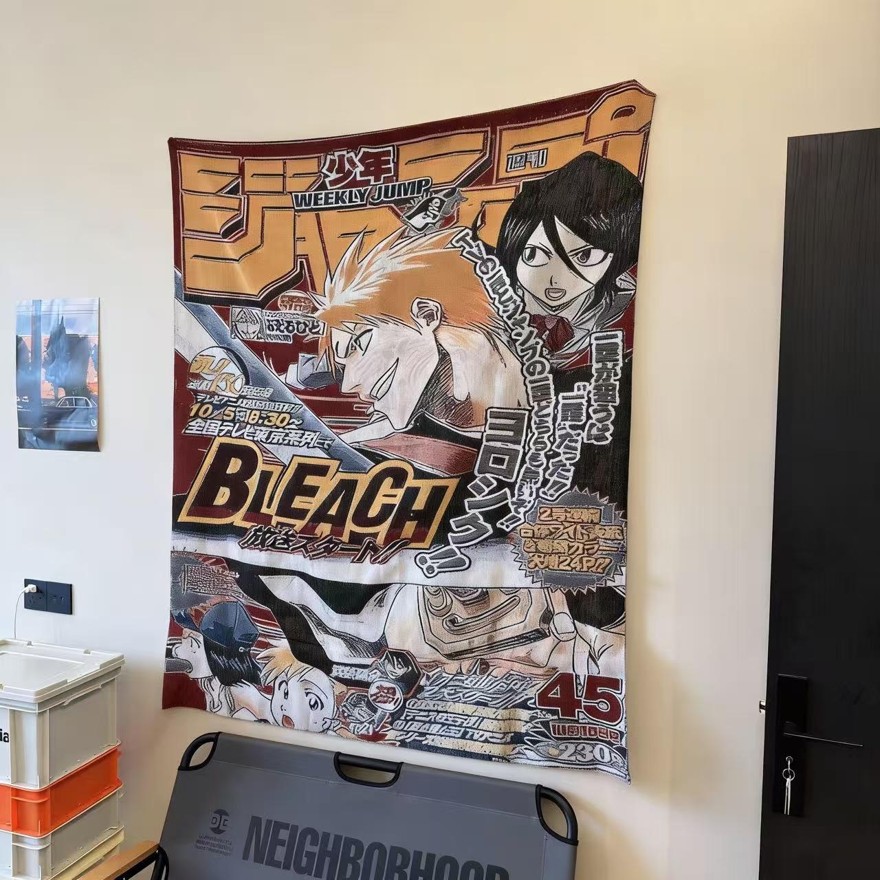 Vintage Japanese Hot Blood Anime Print Tapestry Hippie Tapestry Aesthetic Wall Decor for Bedroom Headboard Dorm Art HangingCloth 74x94cm(29x37in)
Vintage Japanese Hot Blood Anime Print Tapestry Hippie Tapestry Aesthetic Wall Decor for Bedroom Headboard Dorm Art HangingCloth 74x94cm(29x37in)