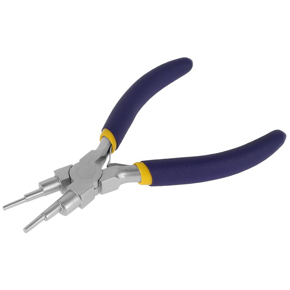 Round Nose Six-section Pliers Carbon Steel Jewelry Pliers Multi-Size Wire Looping Forming Pliers Making Jewelry Hand Tools світло-синій колір
Round Nose Six-section Pliers Carbon Steel Jewelry Pliers Multi-Size Wire Looping Forming Pliers Making Jewelry Hand Tools світло-синій колір