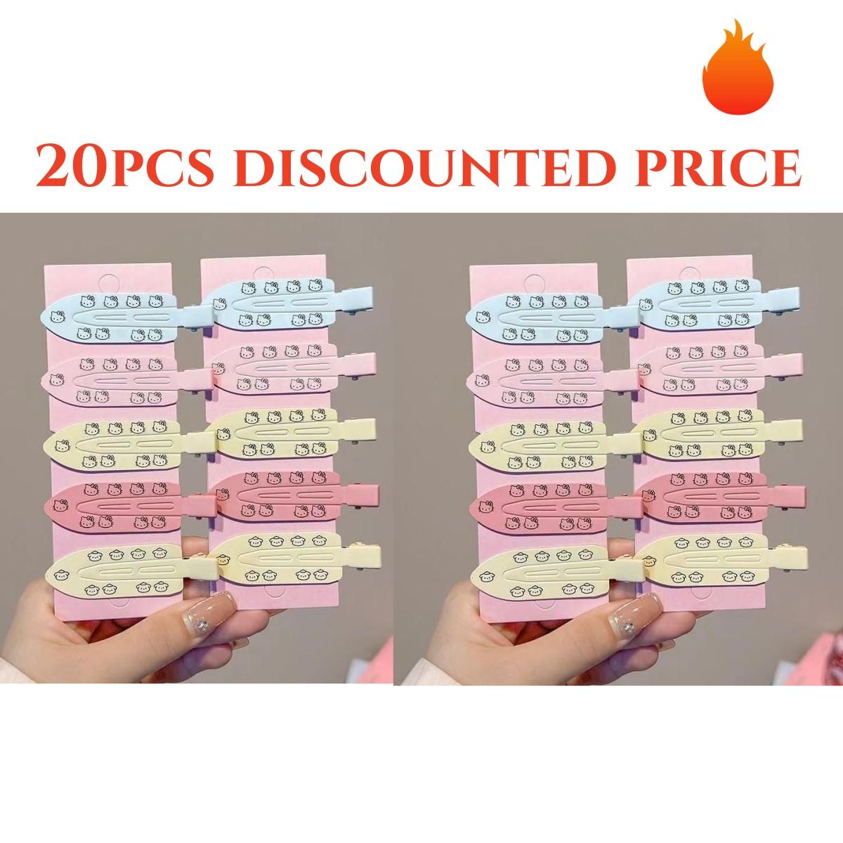 5-20PCS Explosion Of High-quality No Trace Hair Clips Cute Cartoon Cat Hair Cards Matte Printing Dopamine Colors
5-20PCS Explosion Of High-quality No Trace Hair Clips Cute Cartoon Cat Hair Cards Matte Printing Dopamine Colors