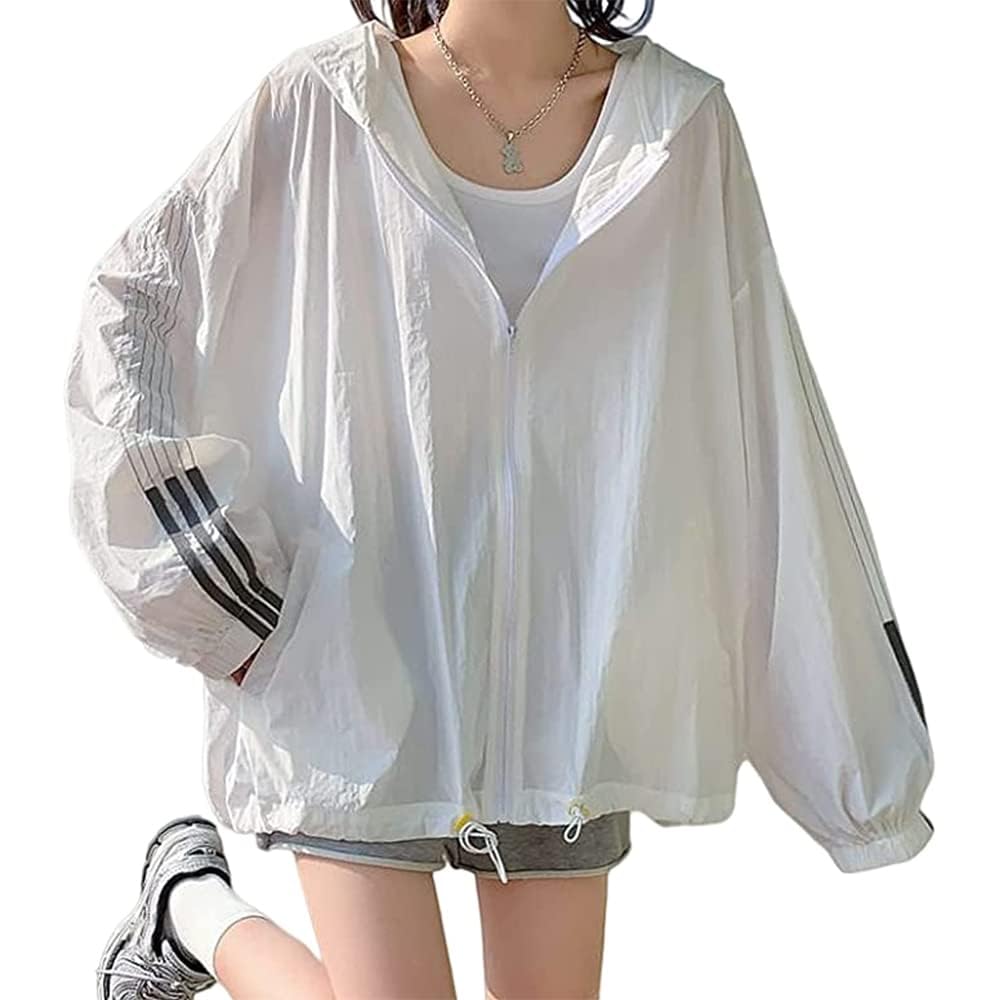Beylimcy Cardigan Hoodie UV Protection Top UV Protection Air Conditioning Protection Long Sleeve Breathable Quick Drying Stylish Cute Slimming Body
Beylimcy Cardigan Hoodie UV Protection Top UV Protection Air Conditioning Protection Long Sleeve Breathable Quick Drying Stylish Cute Slimming Body