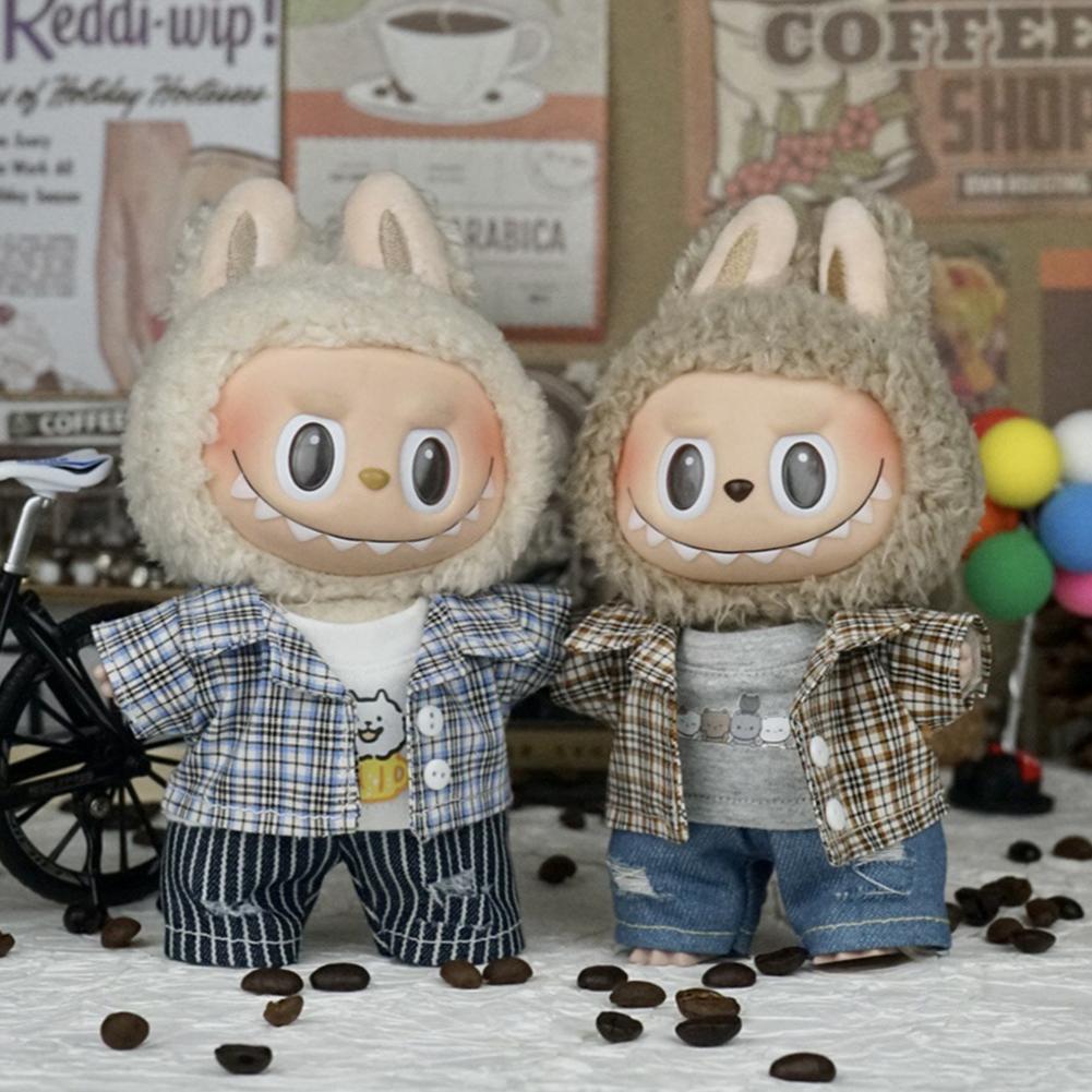 For 17cm Labubu Doll Clothes Fashion Clothes Suit Doll Clothes Color Match Shirts Dolls Accessories Cute Decoration Little Clothes 04#
For 17cm Labubu Doll Clothes Fashion Clothes Suit Doll Clothes Color Match Shirts Dolls Accessories Cute Decoration Little Clothes 04#