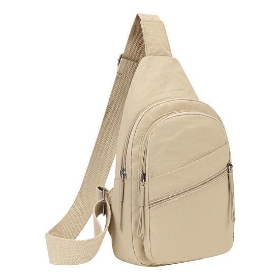 Women Chest Sling Bag Large Capacity Waterproof Adjustable Strap Zipper Crossbody Bag Outdoor Travel Single Shoulder Sports Pouch хакі
Women Chest Sling Bag Large Capacity Waterproof Adjustable Strap Zipper Crossbody Bag Outdoor Travel Single Shoulder Sports Pouch хакі
