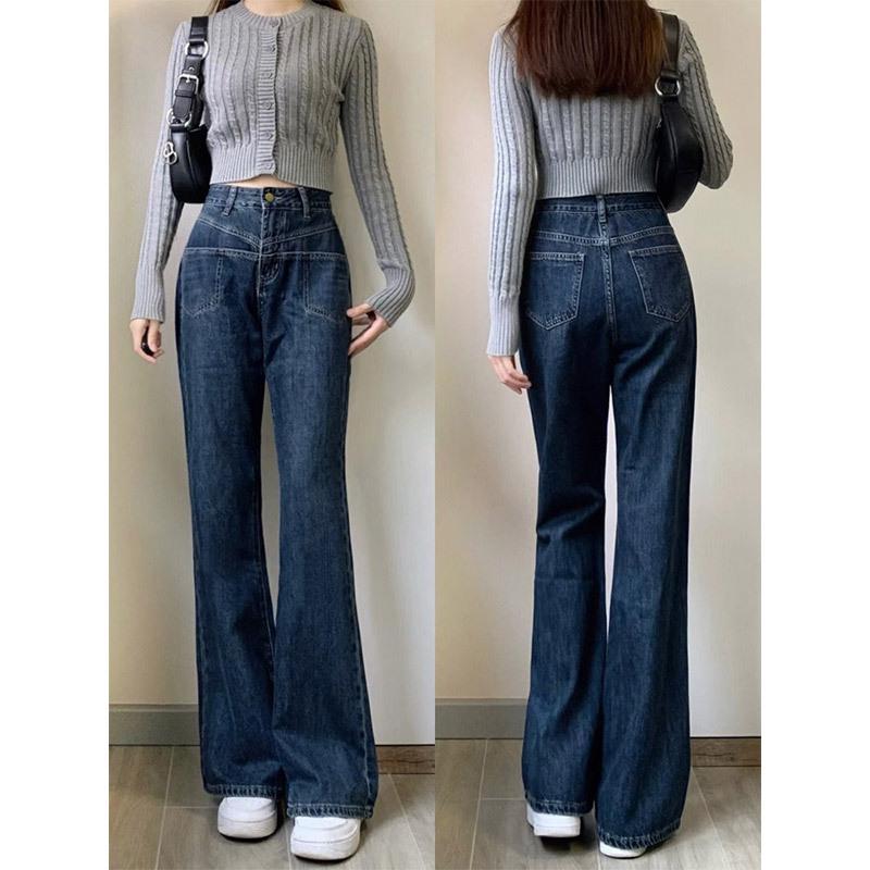 Женские джинсы микро-клеш с высокой посадкой больших размеров для фигуры типа «груша» - Коллекция «Стройнящая Осень 2025» Extra Small темно-синий
Женские джинсы микро-клеш с высокой посадкой больших размеров для фигуры типа «груша» - Коллекция «Стройнящая Осень 2025» Extra Small темно-синий